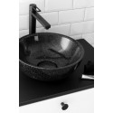 Woodio håndvask Ø40 cm ECO - Charcoal
