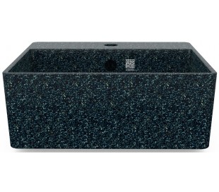 Woodio håndvask 40 x 40 cm ECO - Mosgrøn 2