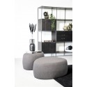 Liby puf i polyester 70 x 49 cm - Antracit