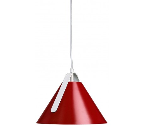Billede af Diversity loftlampe Ø28 cm 1 x E27 - Rød/Hvid