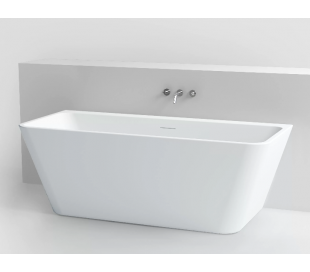 Fritstående badekar 150 Mat hvid