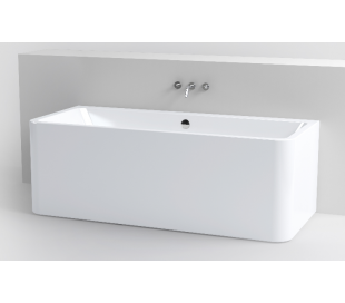 Fritstående badekar 172 hvid