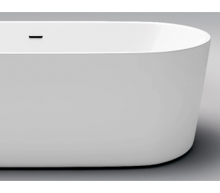 fritstående badekar 180 Hvid 2