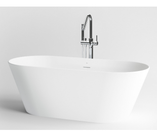 fritstående badekar 160 Hvid 2