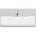 HAMMOCK fritstående badekar 200 x 140 cm Akryl - Hvid