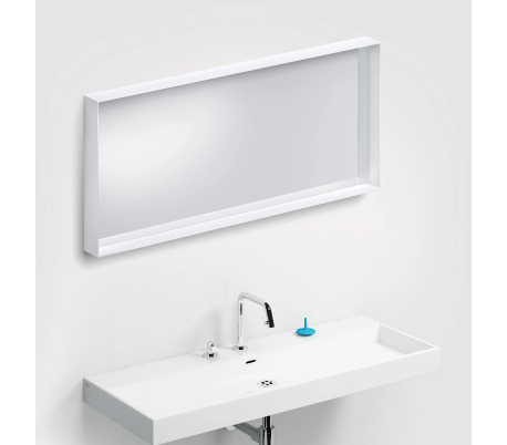 Billede af LOOK AT ME vægspejl 110 x 50 cm - Mat hvid