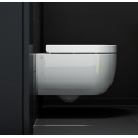 HAMMOCK Væghængt toilet B36,8 cm - Hvid højglans