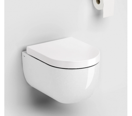 Billede af HAMMOCK Væghængt toilet D49 cm - Hvid højglans