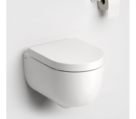HAMMOCK Væghængt toilet B36,8 cm - Hvid højglans