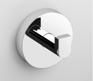 Håndklædekrog krom