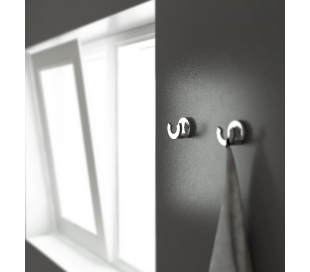 Håndklædekroge krom 2