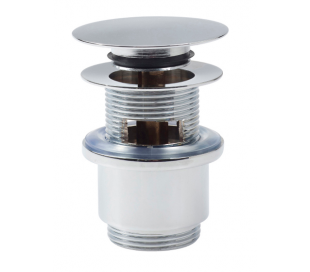 INBE Bundventil Pop-Up 1 1/4" - Krom 2