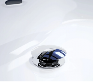 INBE Bundventil Pop-Up 1 1/4" - Krom 2