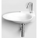 FIRST Håndvask 38,8 x 24,6 cm Mineral - Hvid højglans