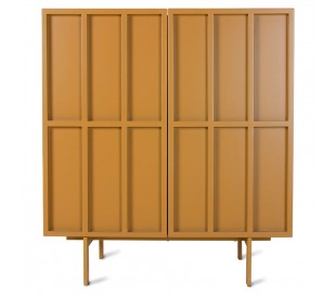 Sideboard i MDF og metal H89 x B80 cm - Grøn