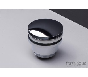 Bundventil med push...