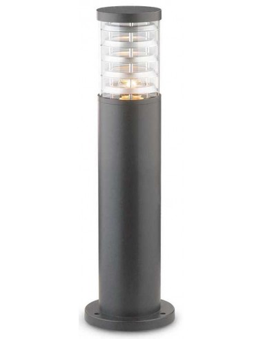 Se TRONCO Bedlampe i aluminium og Pyrexglas H40,5 cm 1 x E27 - Antracit hos Lepong.dk