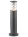 TRONCO Bedlampe i aluminium og Pyrexglas H40,5 cm 1 x E27 - Antracit