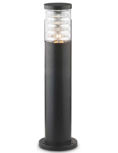 Billede af TRONCO Bedlampe i aluminium og Pyrexglas H40,5 cm 1 x E27 - Sort