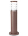 TRONCO Bedlampe i aluminium og Pyrexglas H40,5 cm 1 x E27 - Brun