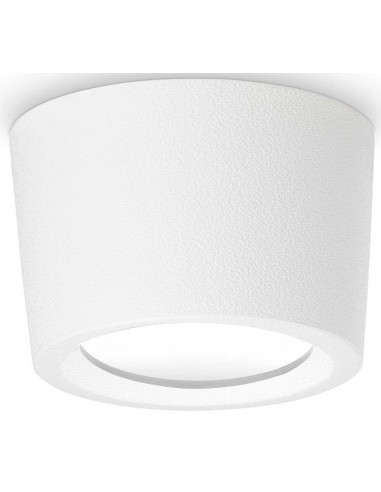 Billede af LIVIA Loftlampe i aluminium og polycarbonat Ø16 cm 1 x GX53 - Hvid