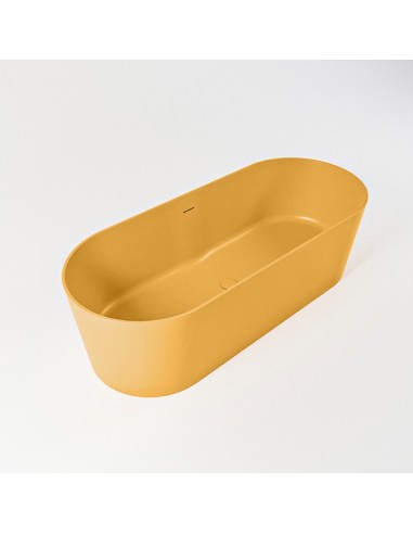 Billede af NOBLE fritstående badekar 180 x 75 cm Solid surface - Okker