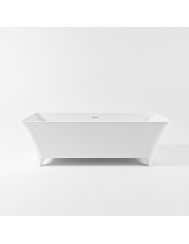 Billede af LUNDY fritstående badekar 170 x 75 cm Solid surface - Talkum