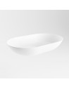 ONNI håndvask 55 x 35 cm Solid surface - Talkum