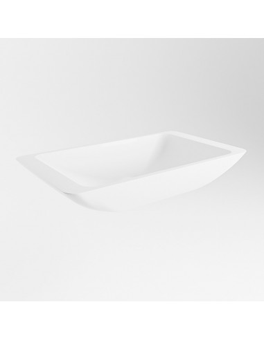 Billede af TOPI håndvask 59,5 x 34,5 cm Solid surface - Talkum