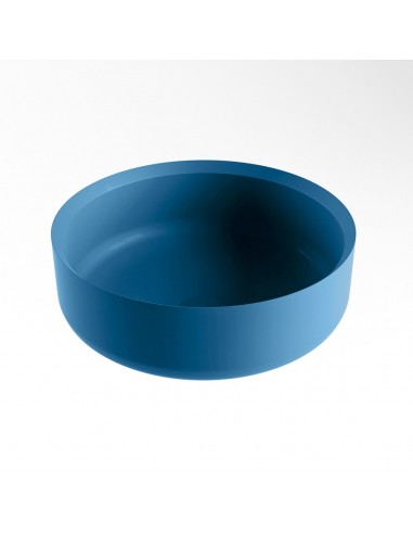 Se COSS håndvask Ø36 cm Solid surface - Jeansblå hos Lepong.dk