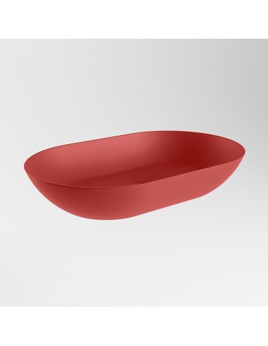 Billede af ONNI håndvask 55 x 35 cm Solid surface - Rød