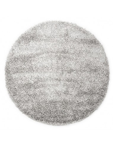 Billede af Dolce rundt tæppe i polyester og uld Ø200 cm - Grå