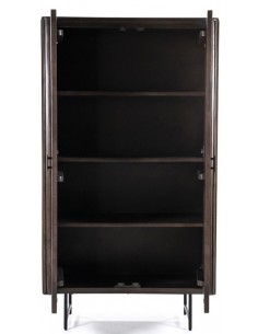 Remi Vitrineskab i metal og... 2