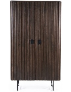 Remi Vitrineskab i metal og...