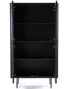 Remi Vitrineskab i metal og... 2