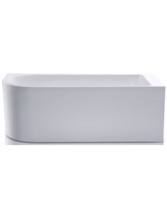 Hjørnebadekar 150 hvid 2