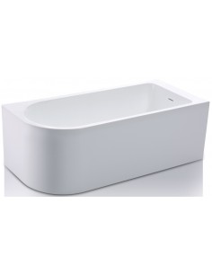 Hjørnebadekar 170 hvid