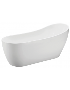 Fritstående badekar 170 hvid