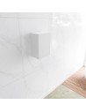 LAGOM højrevendt skab til badeværelset 45 x 30 cm Solid surface - Talkum