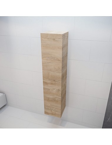 Billede af BEAM højskab til badeværelset 160 x 35 cm MDF - Eg