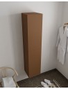 BEAM højskab til badeværelset 160 x 35 cm MDF - Rust