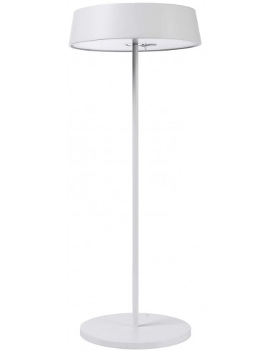 Se Miram inden-/udendørs trådløs bordlampe H30 cm 2,2W LED - Hvid hos Lepong.dk