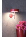 Miram inden-/udendørs trådløs væglampe H11,9 cm 2,2W LED - Vinrød