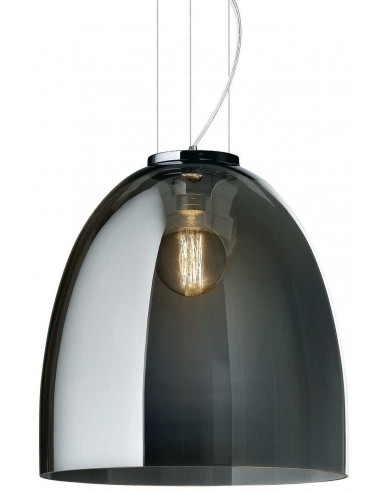 Billede af EVA Loftlampe i glas Ø33 cm 1 x E27 - Røget grå
