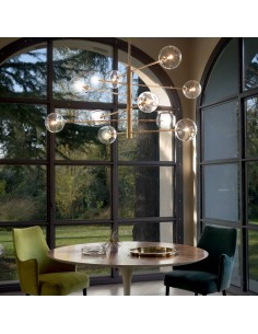 Equinoxe Loftlampe i metal... 2