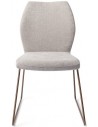 2 x Ikata spisebordsstole H87 cm polyester - Rødguld/Grå