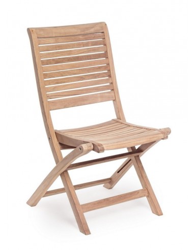 Se 2 x Have klapstole i teaktræ H91 cm - Teak hos Lepong.dk