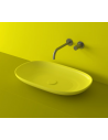 LO2L bordmonteret håndvask 61 x 37 cm solid surface - Neongul