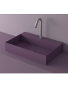 LC4M bordmonteret håndvask 60 x 40 cm solid surface - Lilla