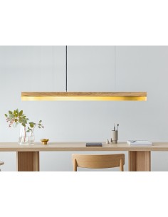 Langbordspendel i egetræ og...